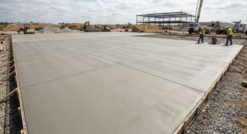 Commercial Slab Installation in Spartanburg, SC